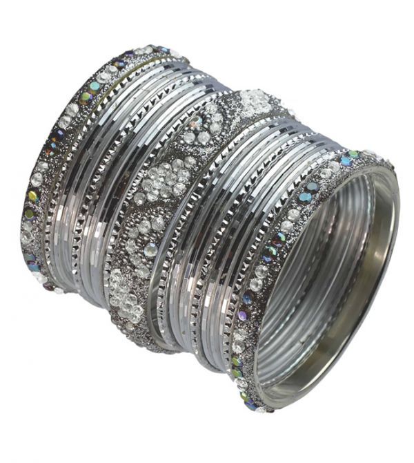 Silver on sale colour bangle