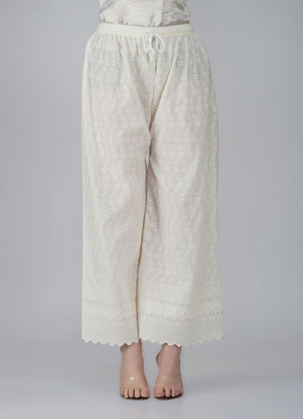 Embroidered store palazzo pants