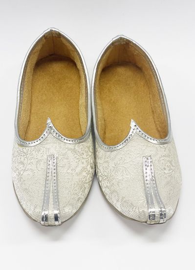 Silver Boys Brocade Kusa Set