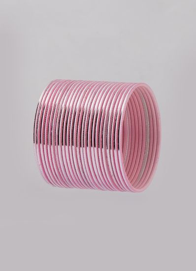Light Pink Metalic Bangle