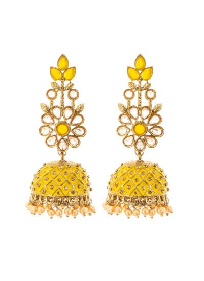 Yellow Earrings