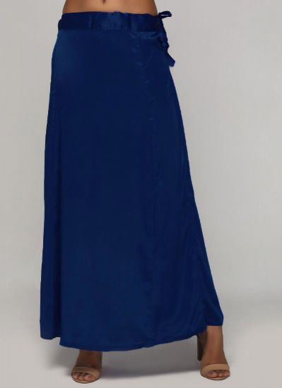 Buy Navy Blue  Satin Petticoat