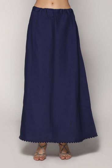 buy navy blue cotton petticoat