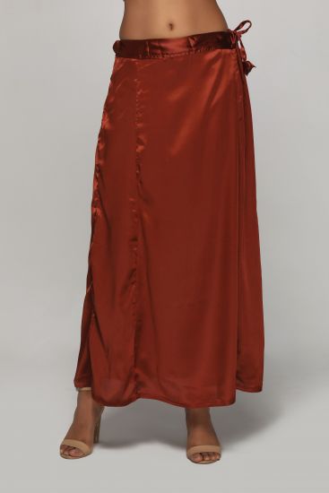 Buy Brown Satin Petticoat