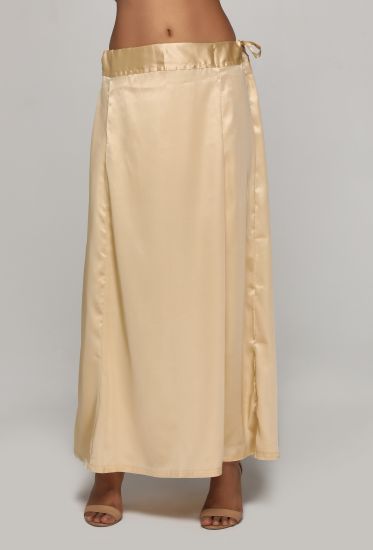 Buy Gold Satin Petticoat