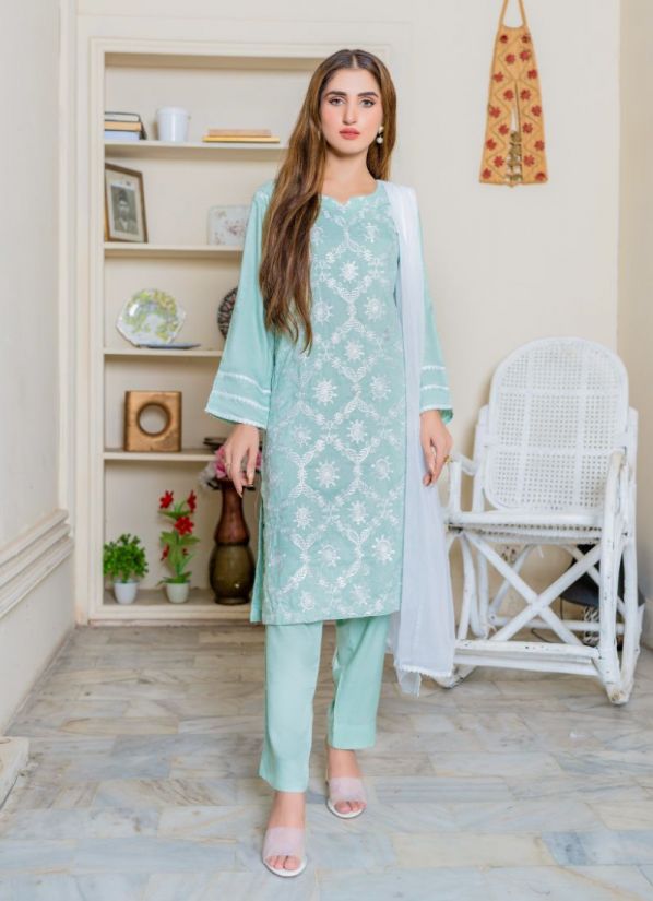 Jt Anarkali Lawn Cotton Dress Material Catalog - The Ethnic World