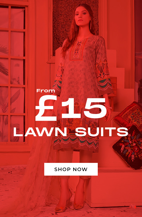 Lawn Suits in UK | Pakistani Clothing | Diya Online